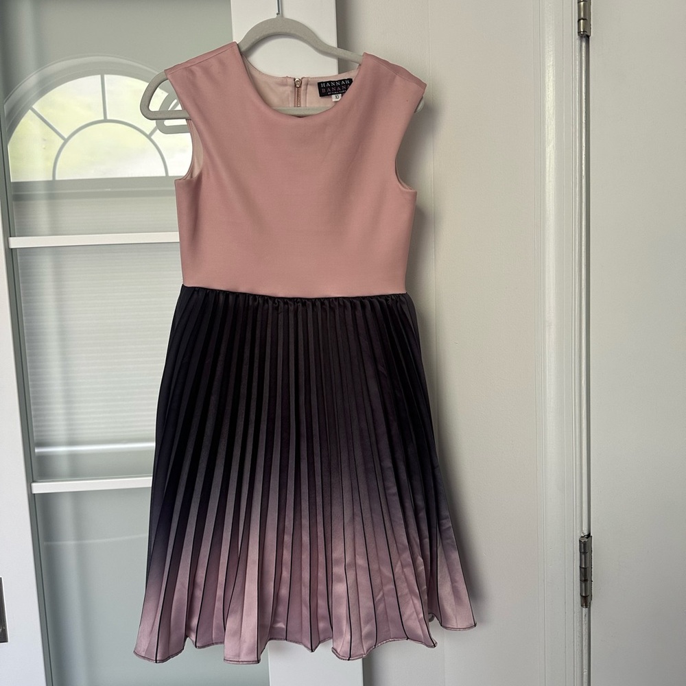 Hannah Banana Pink Sleeveless Dress